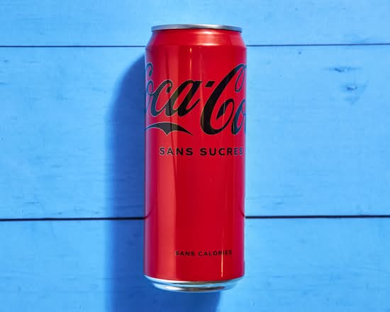Canette de Coca-Cola zéro 33 cl